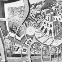 &nbsp;[[ M.C. Escher - Print Gallery, 1956 lithograph ]]&nbsp;